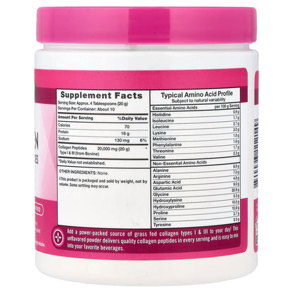 Nature's Truth, Ultra Collagen Powder, Unflavored, 7 oz (198 g)