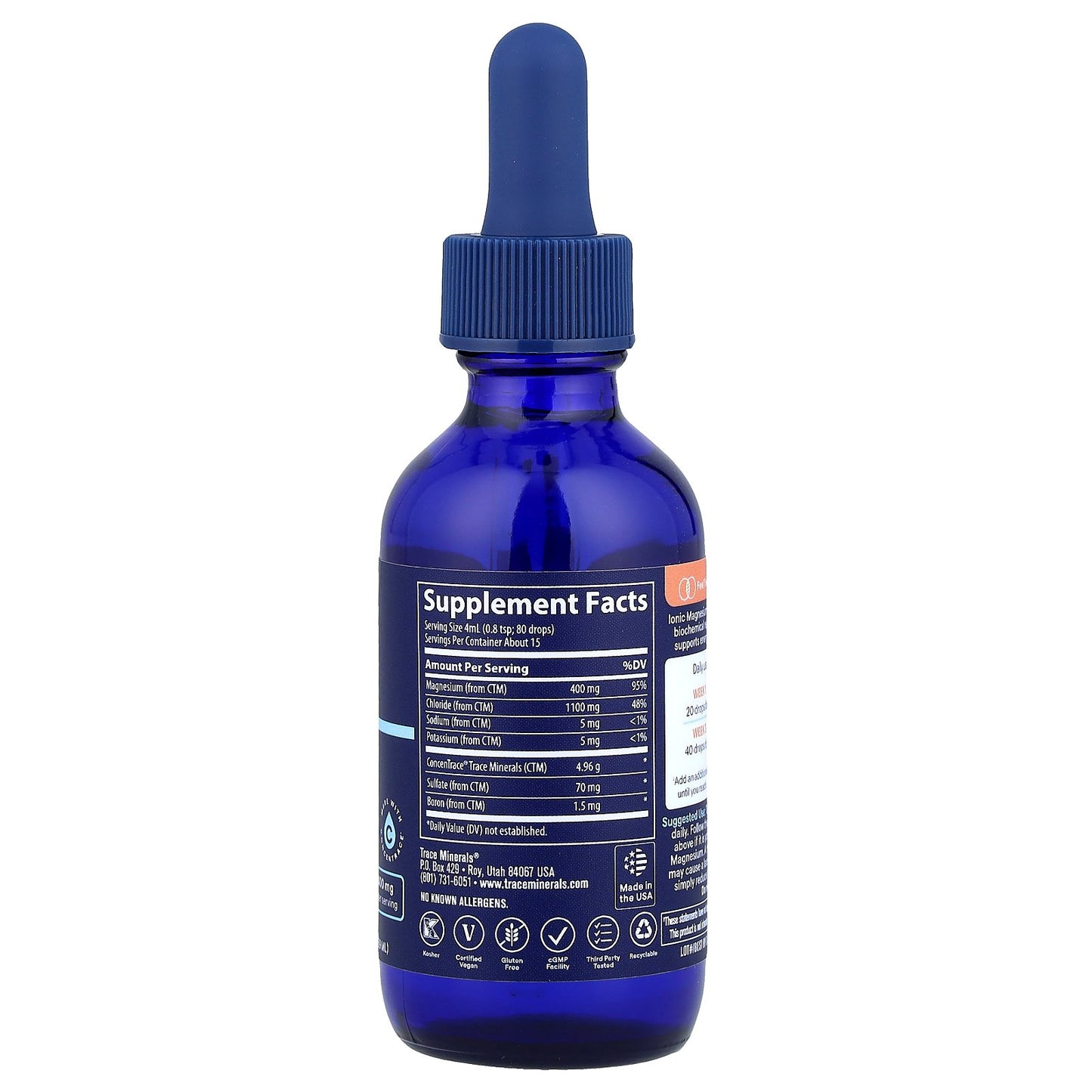 Trace, Ionic Magnesium, 2 fl oz (59 ml)