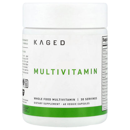 Kaged, Multivitamin, 60 Veggie Capsules