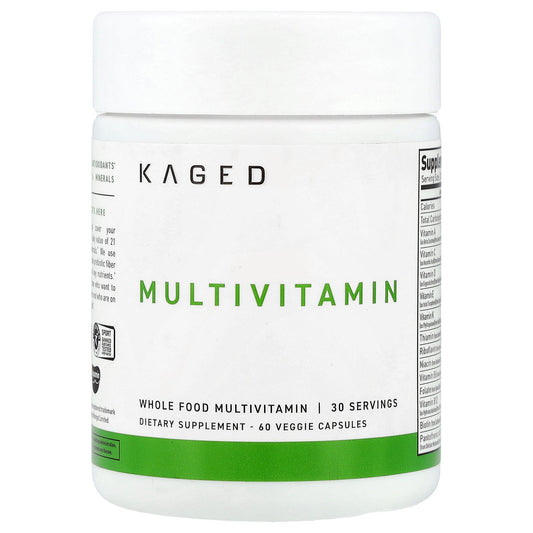 Kaged, Multivitamin, 60 Veggie Capsules
