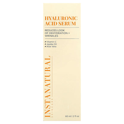 InstaNatural, Hyaluronic Acid Serum, 2 fl oz (60 ml)
