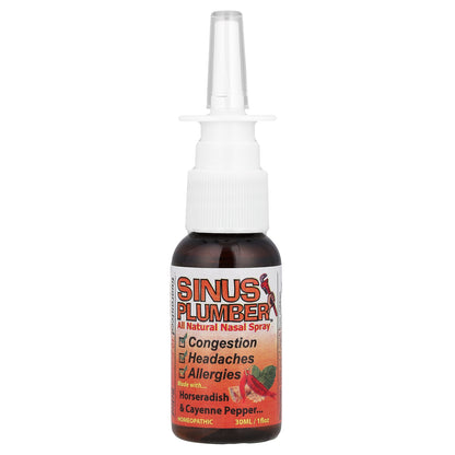 Greensations, Sinus Plumber™, All Natural Nasal Spray, 1 fl oz (30 ml)