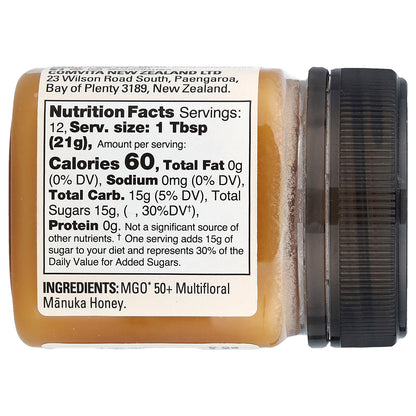 Comvita, Multifloral Manuka Honey, MGO 50+, 8.8 oz (250 g)