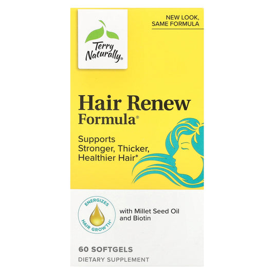 Terry Naturally, Hair Renew Formula®, 60 Softgels