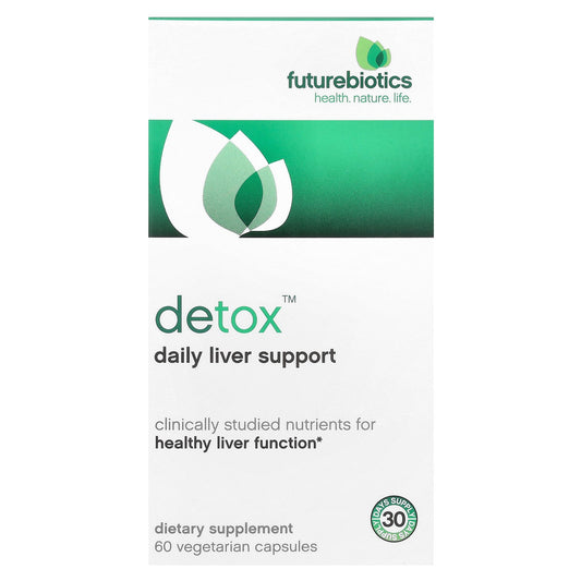 Futurebiotics, Detox™, Daily Liver Support, 60 Vegetarian Capsules