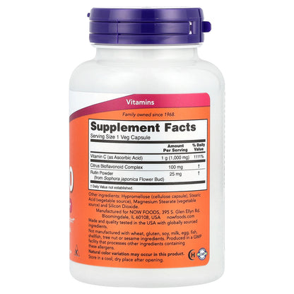 NOW Foods, C-1000, 100 Veg Capsules