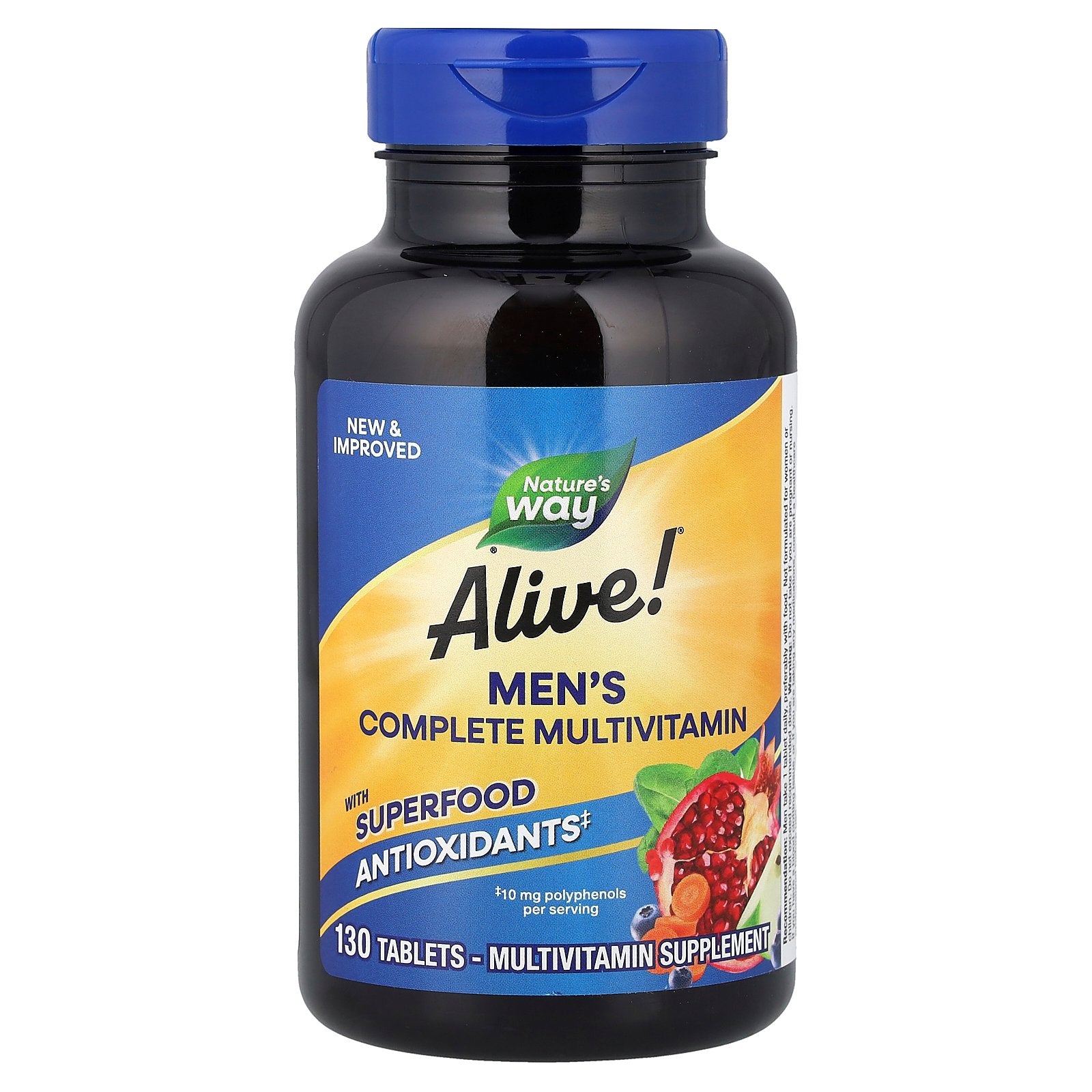 Nature's Way, Alive!® Men's Complete Multivitamin, 130 Tablets