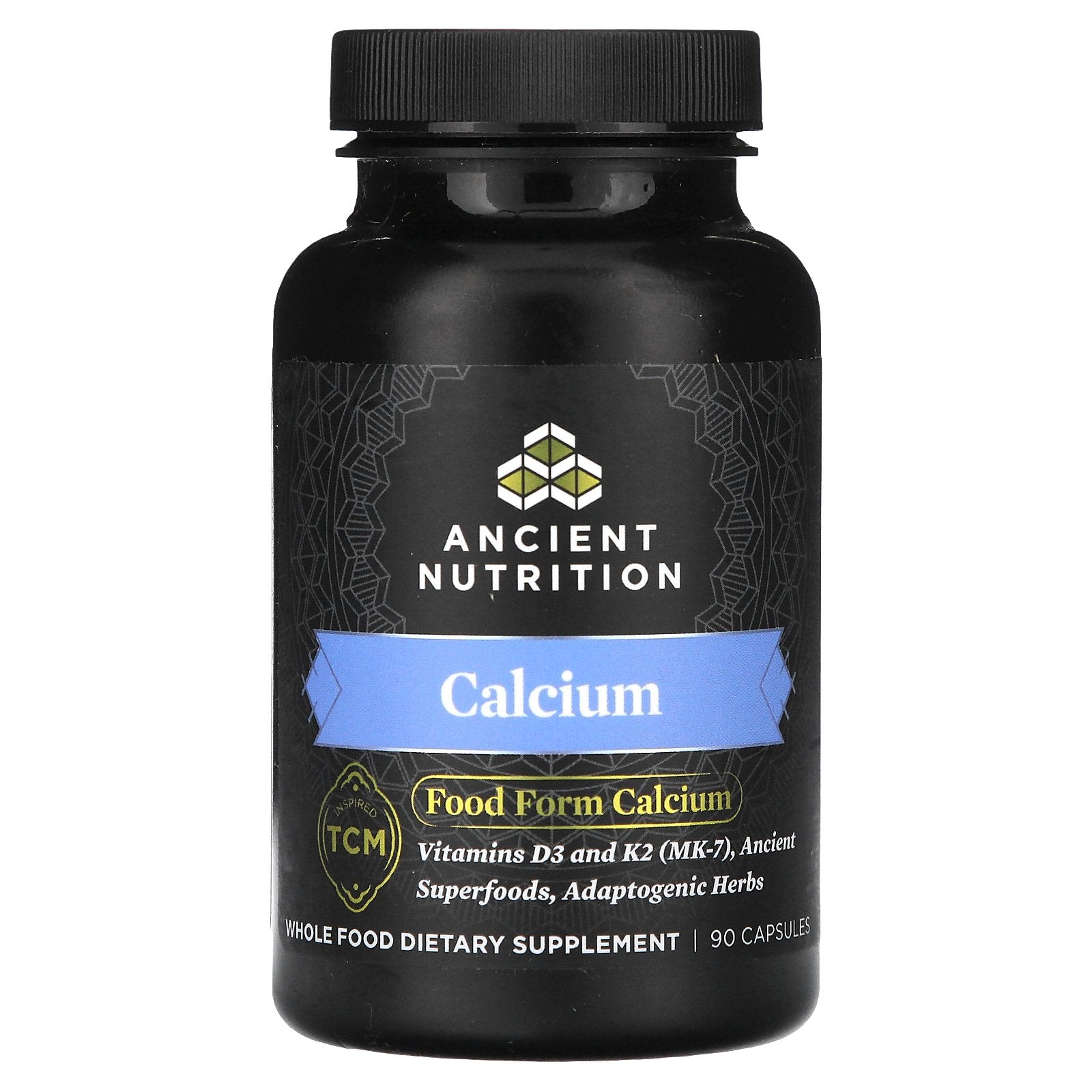 Ancient Nutrition, Calcium, 90 Capsules