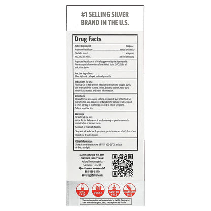 Sovereign Silver, First Aid Gel, 2 fl oz (59 ml)