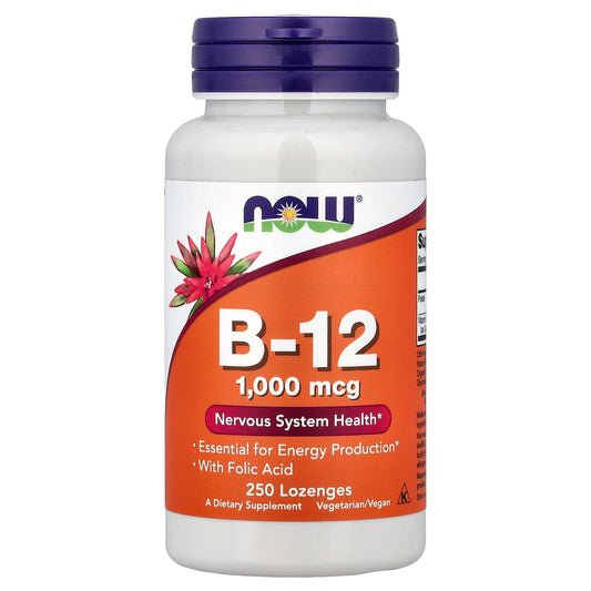 NOW Foods, B-12, 250 Lozenges