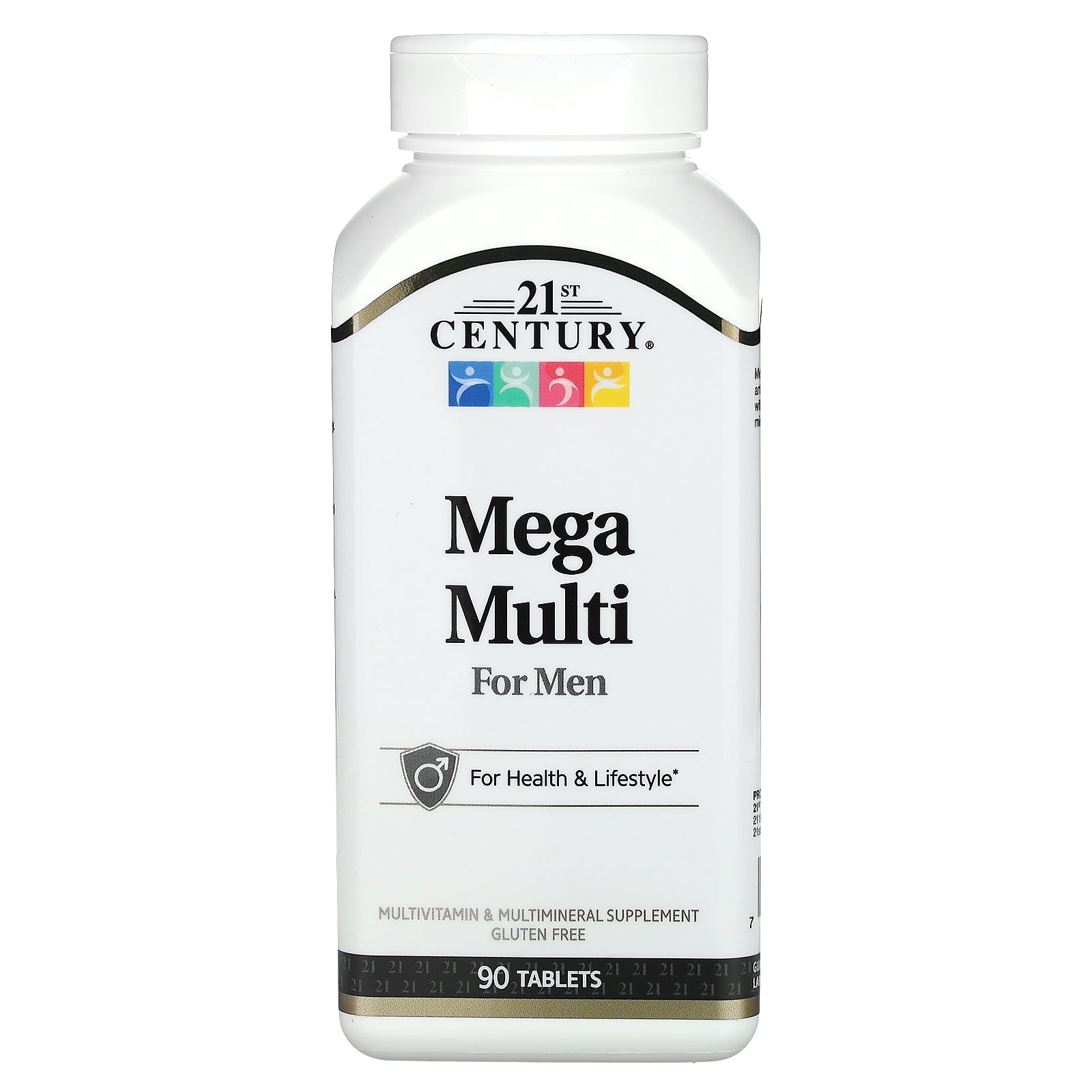 21st Century, Mega Multi for Men, 90 Tablets