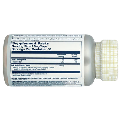 Solaray, Bacillus Coagulans, 60 VegCaps