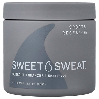 Sports Research, Sweet Sweat®, Workout Enhancer, Unscented, 13.5 oz (383 g)