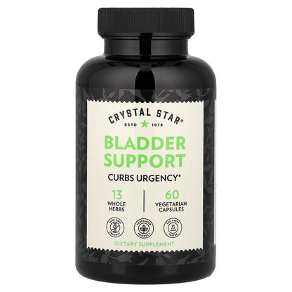 Crystal Star, Bladder Support, 60 Vegetarian Capsules