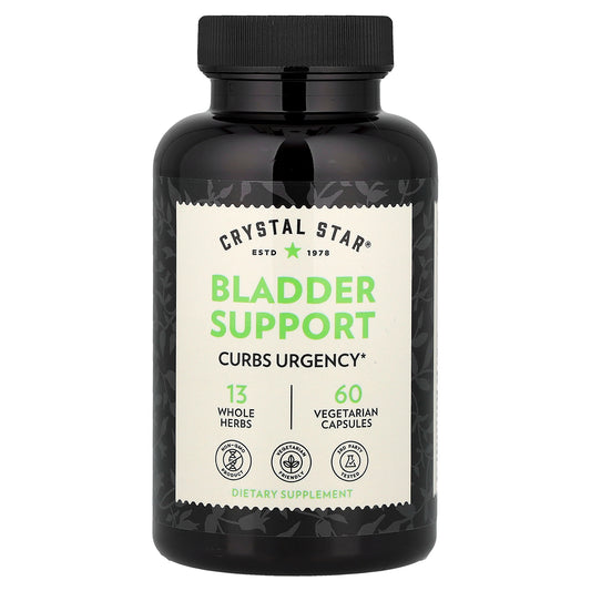 Crystal Star, Bladder Support, 60 Vegetarian Capsules