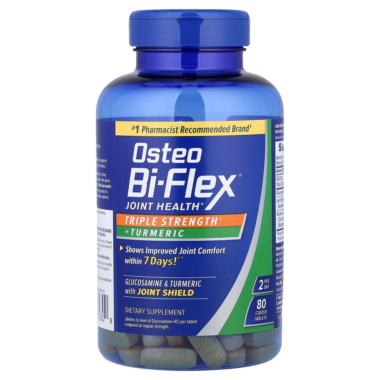 Osteo Bi-Flex, Joint Health, Triple Strength + Turmeric, 80 Coated Tablets