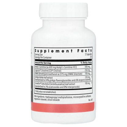 Metabolic Maintenance, Brain Cell Support™, 60 Vegetarian Capsules