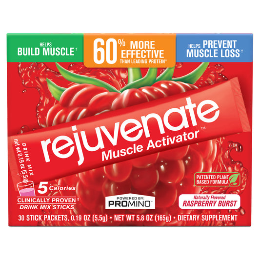 Rejuvenate, Rejuvenate Muscle Activator™, Drink Mix, Raspberry Burst, 30 Stick Packets, 0.19 oz (5.5 g) Each