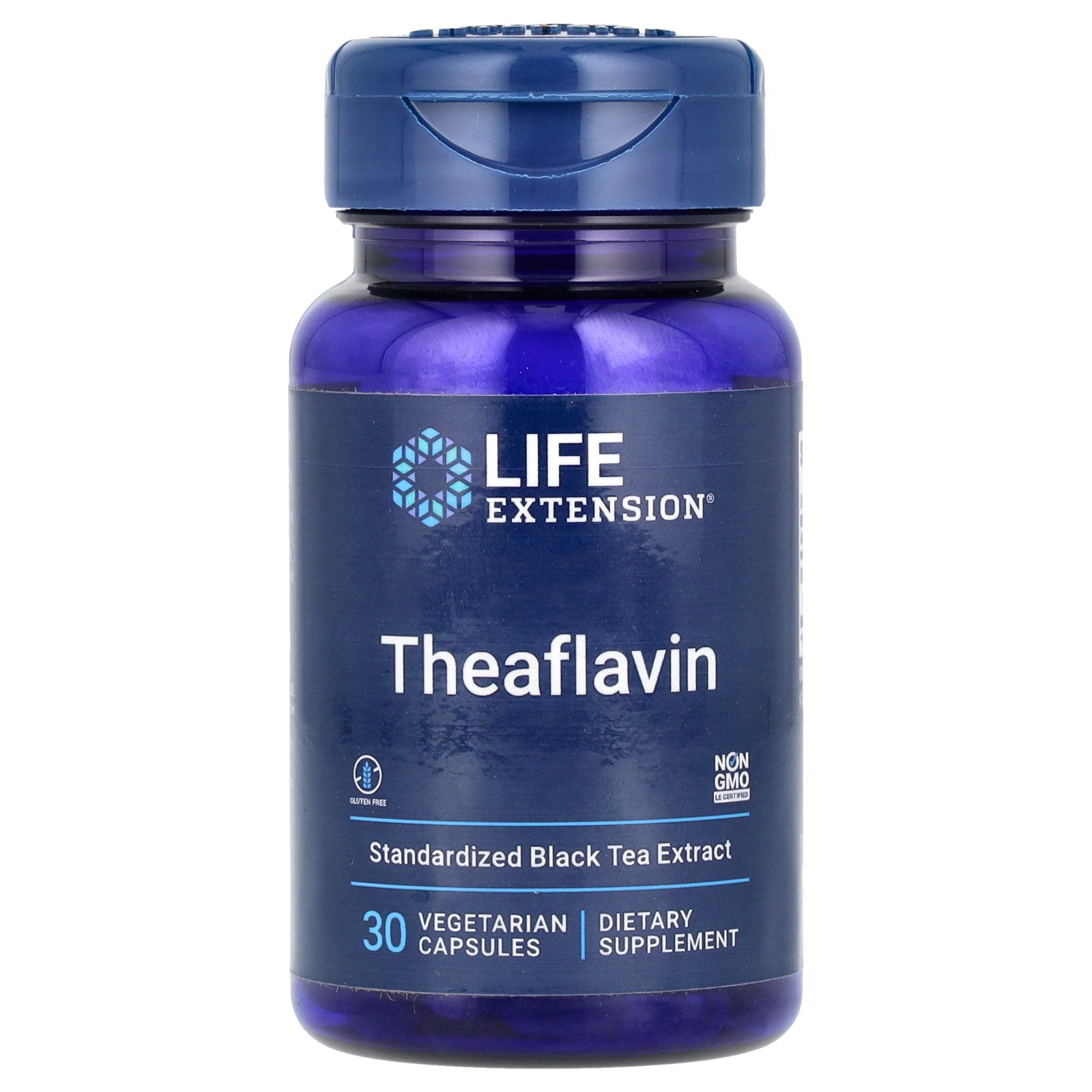 Life Extension, Theaflavin, Standardized Black Tea Extract, 350 mg, 30 Vegetarian Capsules