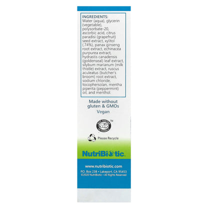 NutriBiotic, Sinus Nasal Spray Plus, 1 fl oz (29.5 ml)