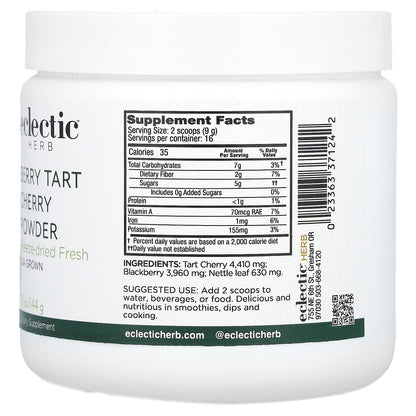 Eclectic Herb, Berry Tart Cherry Powder, 5.1 oz (144 g)