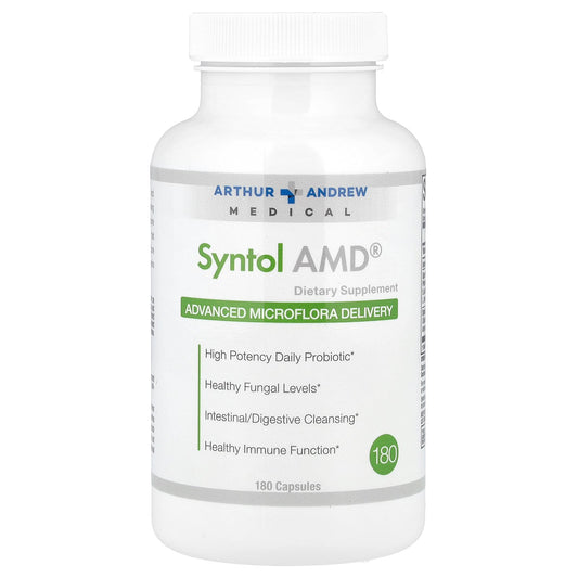 Arthur Andrew Medical, Syntol AMD®, Advanced Microflora Delivery, 180 Capsules