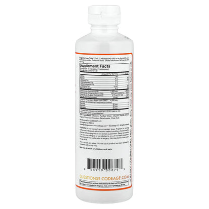 Codeage, Nanofood, Wonder-C, Orange Tangerine, 15.22 fl oz (450 ml)