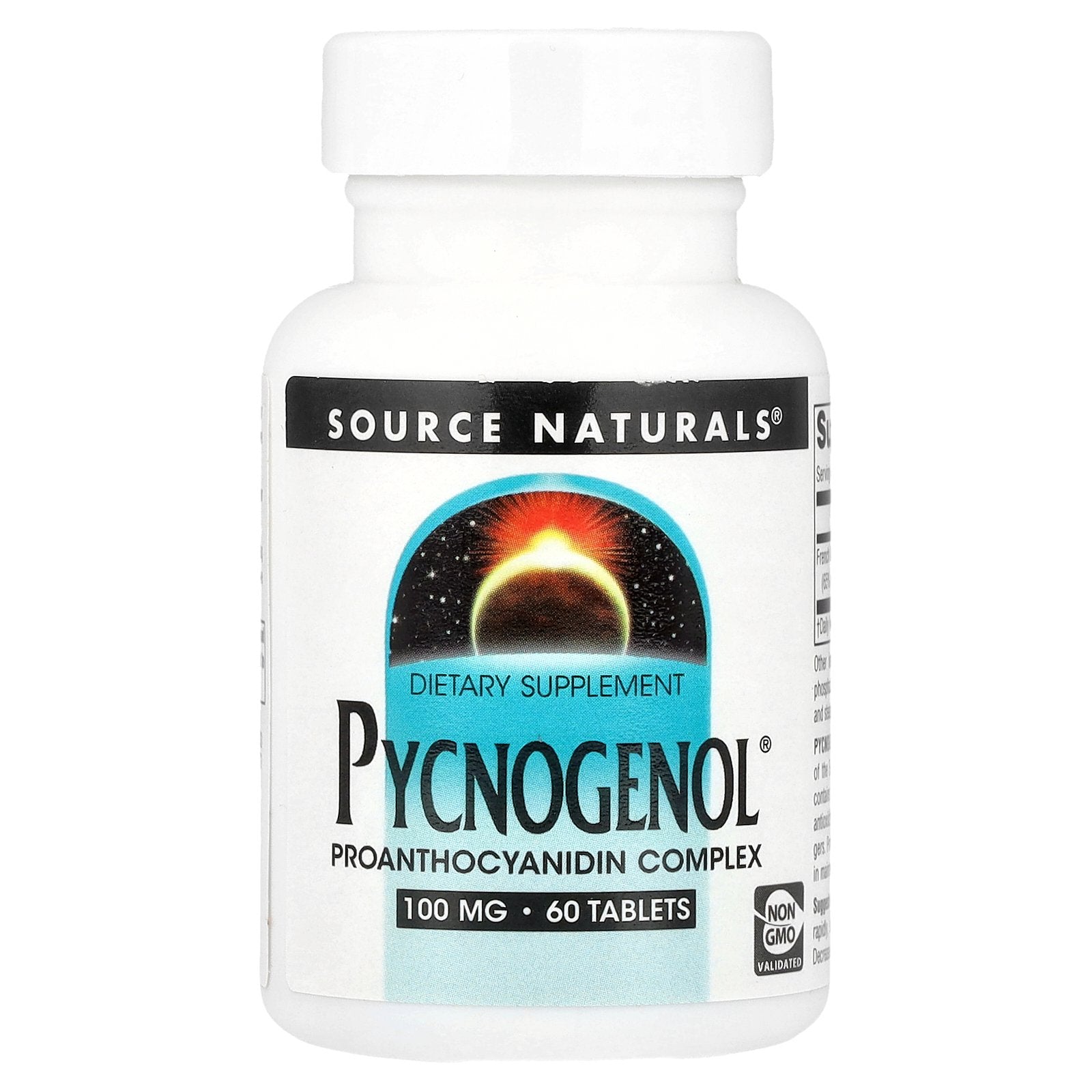 Source Naturals, Pycnogenol®, 100 mg, 60 Tablets