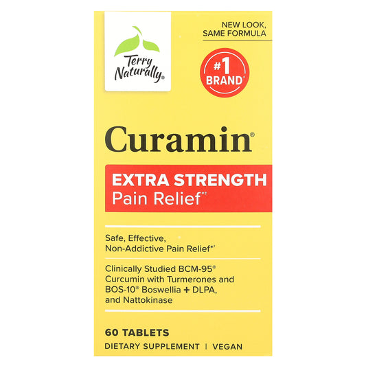 Terry Naturally, Curamin, Pain Relief, 60 Tablets