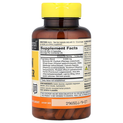 Mason Natural, Herbal Colon Cleanser, 100 Capsules