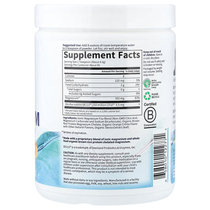 Garden of Life, Dr. Formulated, Whole Food Magnesium, Orange, 14.8 oz (419.5 g)