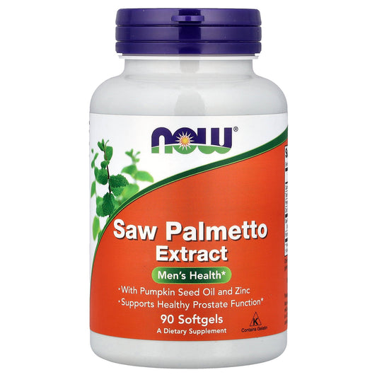 NOW Foods, Saw Palmetto Extract,  , 90 Softgels