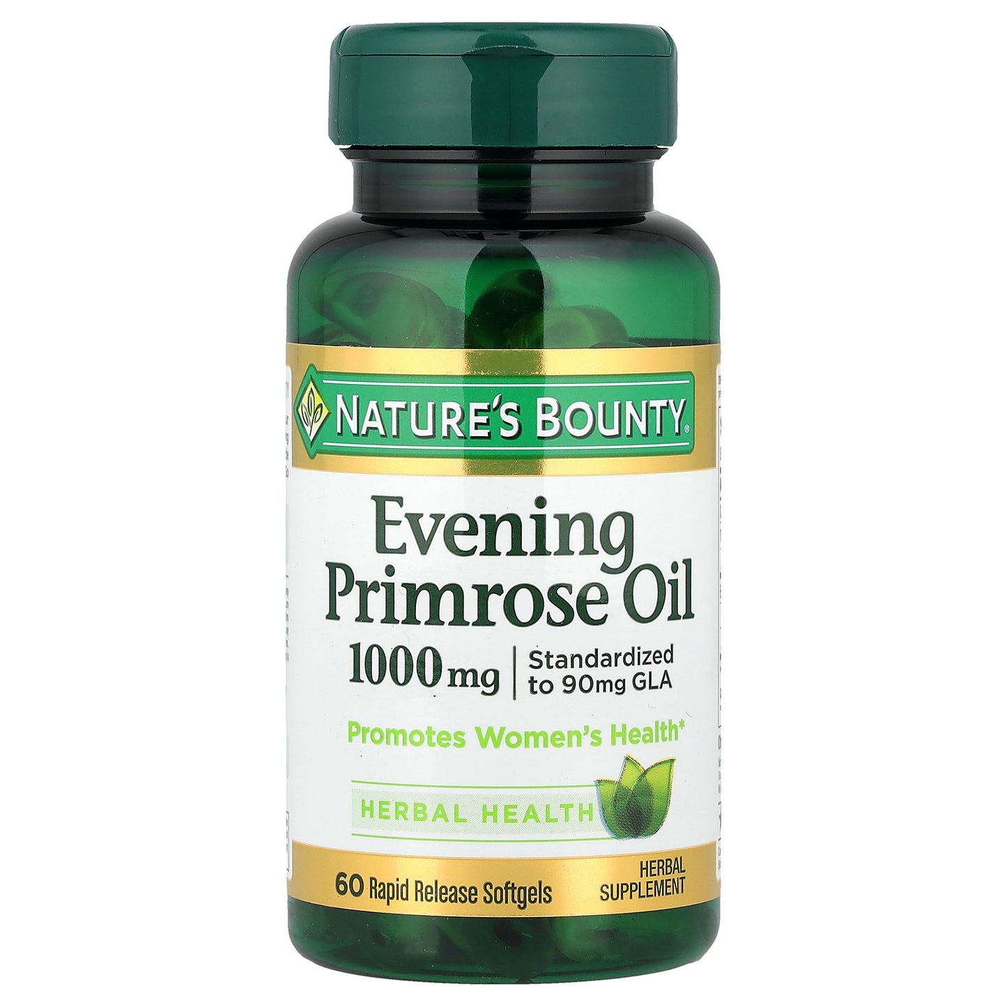 Nature's Bounty, Evening Primrose Oil, 60 Rapid Release Softgels