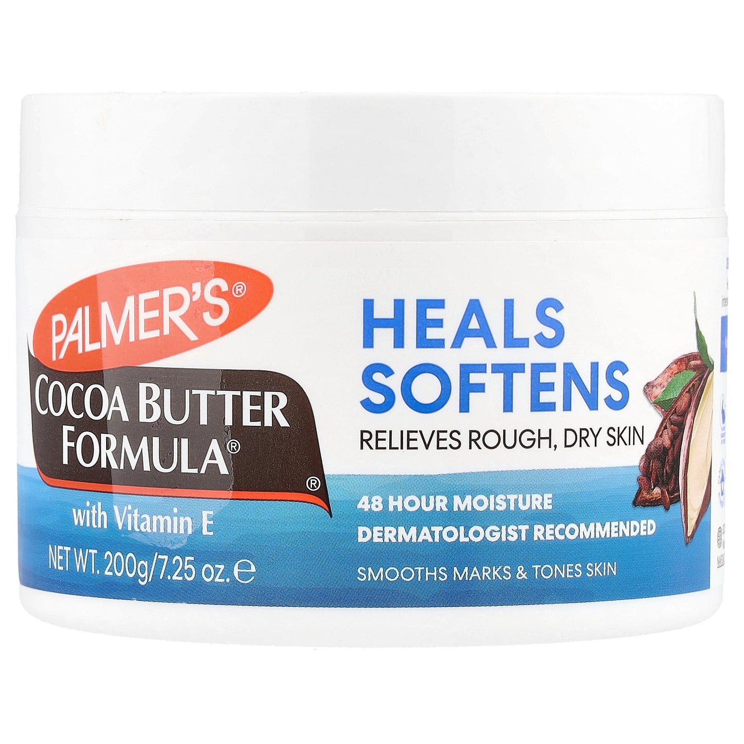 Palmer's, Cocoa Butter Formula® with Vitamin E, Heals Softens, 7.25 oz (200 g)