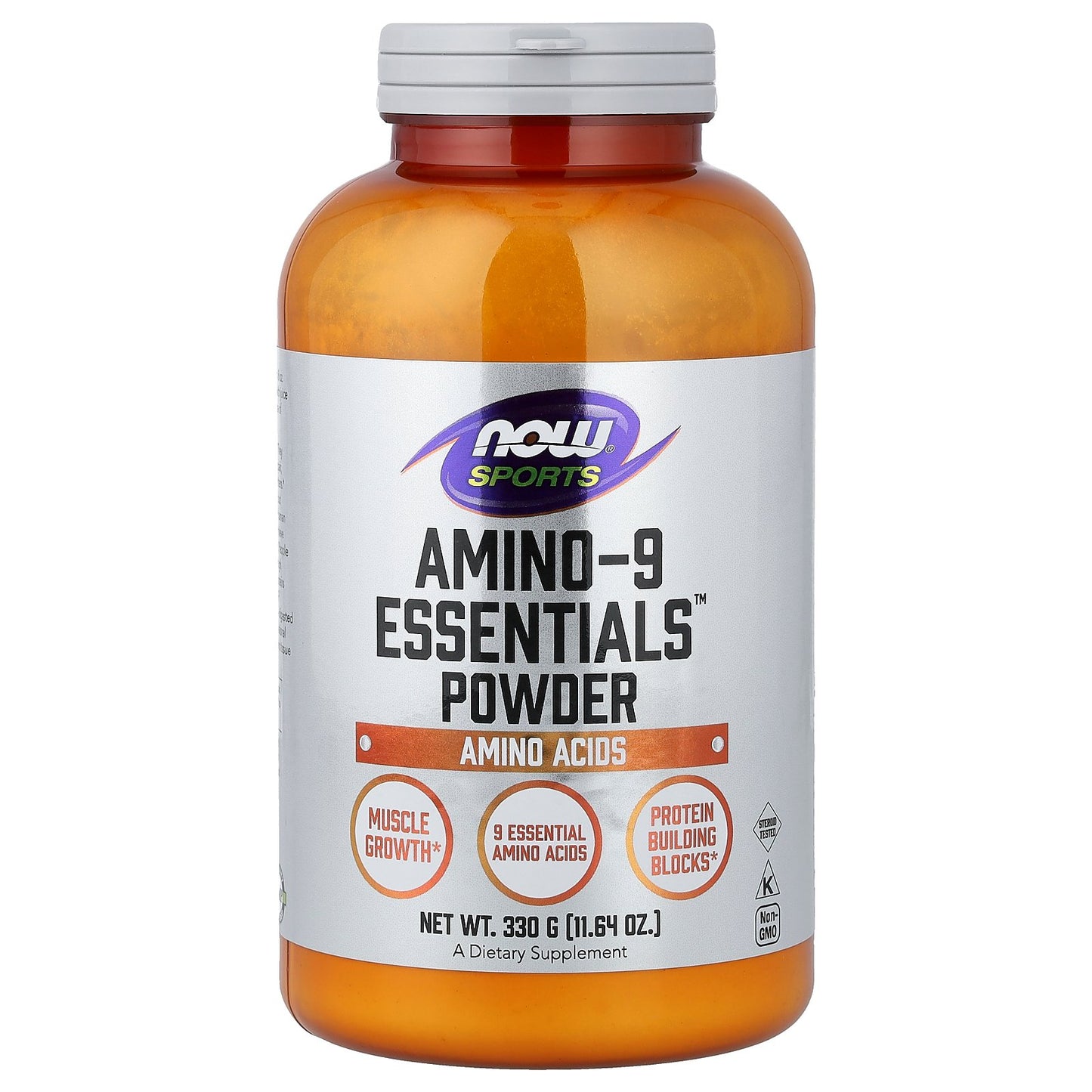 NOW Foods, Sports, Amino-9 Essentials™ Powder, 11.64 oz (330 g)