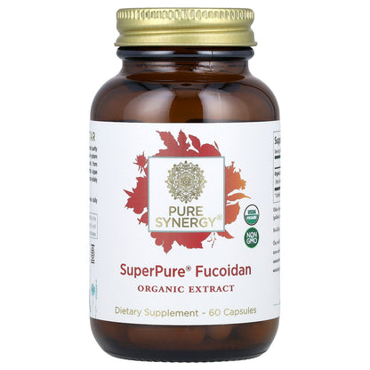 Pure Synergy, SuperPure® Fucoidan, 60 Capsules (100 mg Capsule)