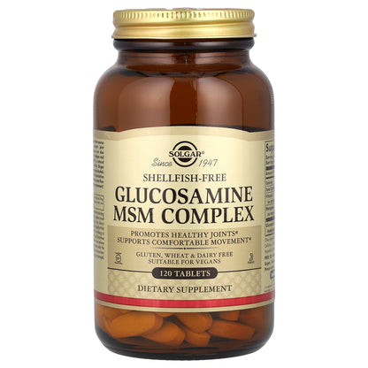 Solgar, Glucosamine MSM Complex, 120 Tablets