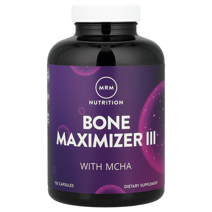 MRM Nutrition, Bone Maximizer III with MCHA, 150 Capsules