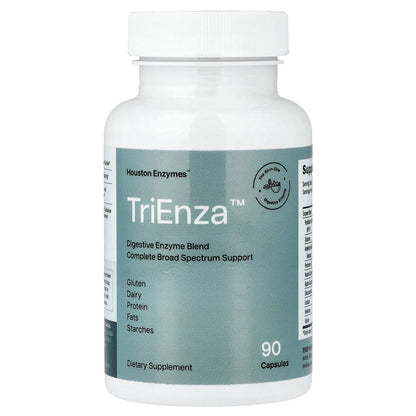 Houston Enzymes, TriEnza™, Digestive Enzyme Blend, 90 Capsules