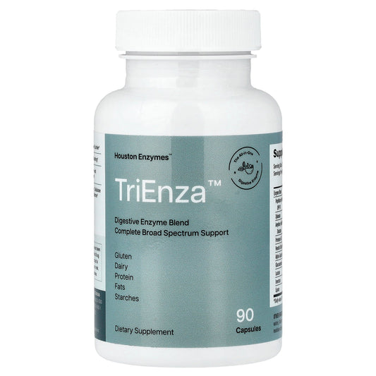 Houston Enzymes, TriEnza™, Digestive Enzyme Blend, 90 Capsules