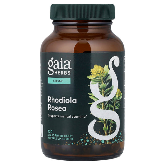 Gaia Herbs, Rhodiola Rosea, 120 Liquid Phyto-Caps® (120 mg Per cap)
