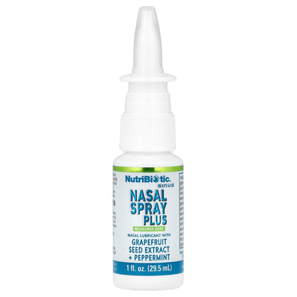 NutriBiotic, Sinus Nasal Spray Plus, 1 fl oz (29.5 ml)