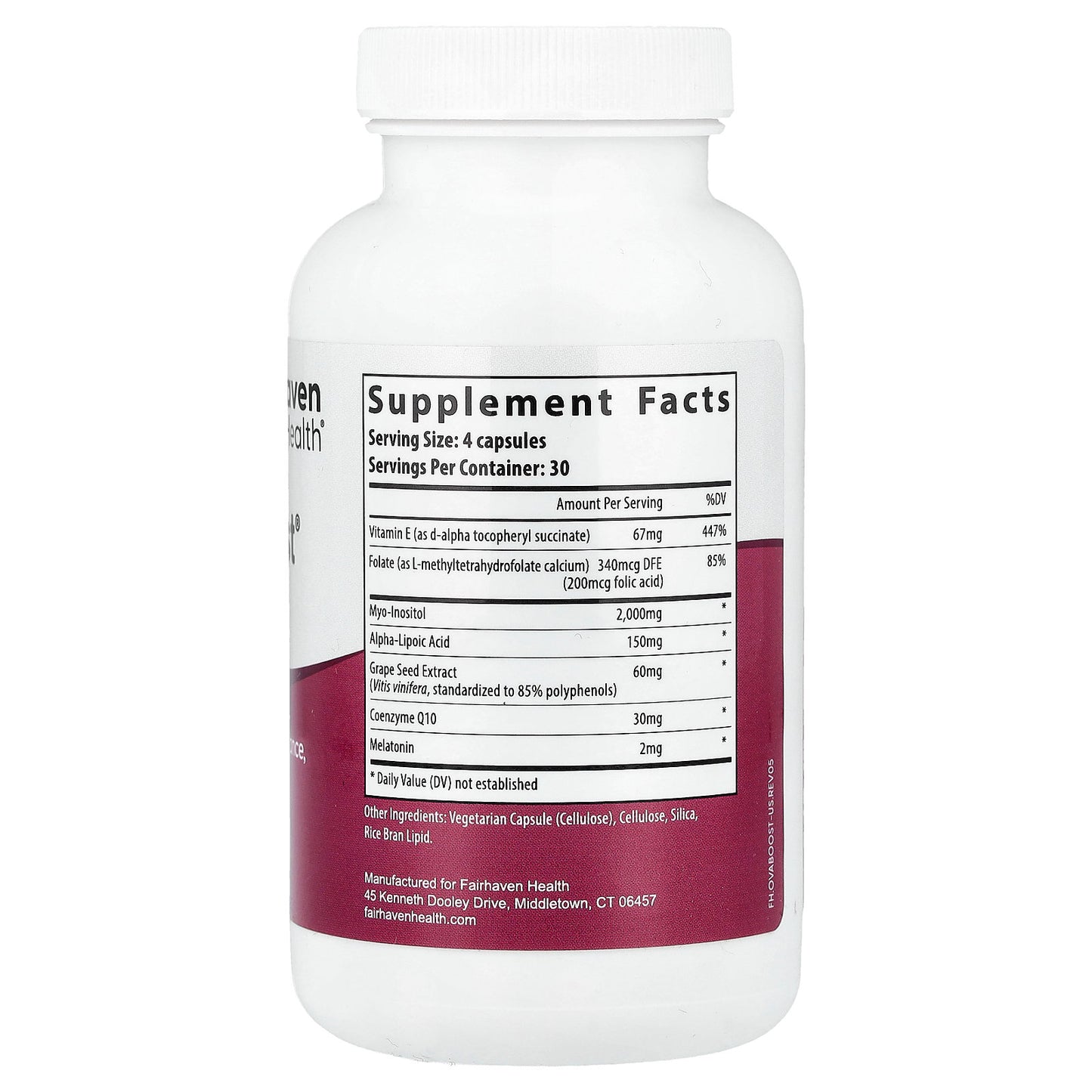 Fairhaven Health, OvaBoost® For Women, 120 Capsules