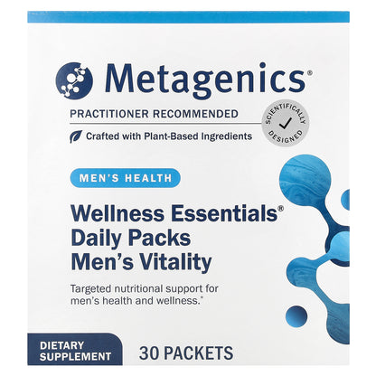 Metagenics, Wellness Essentials® Daily Packs Men's Vitality, 30 Packets