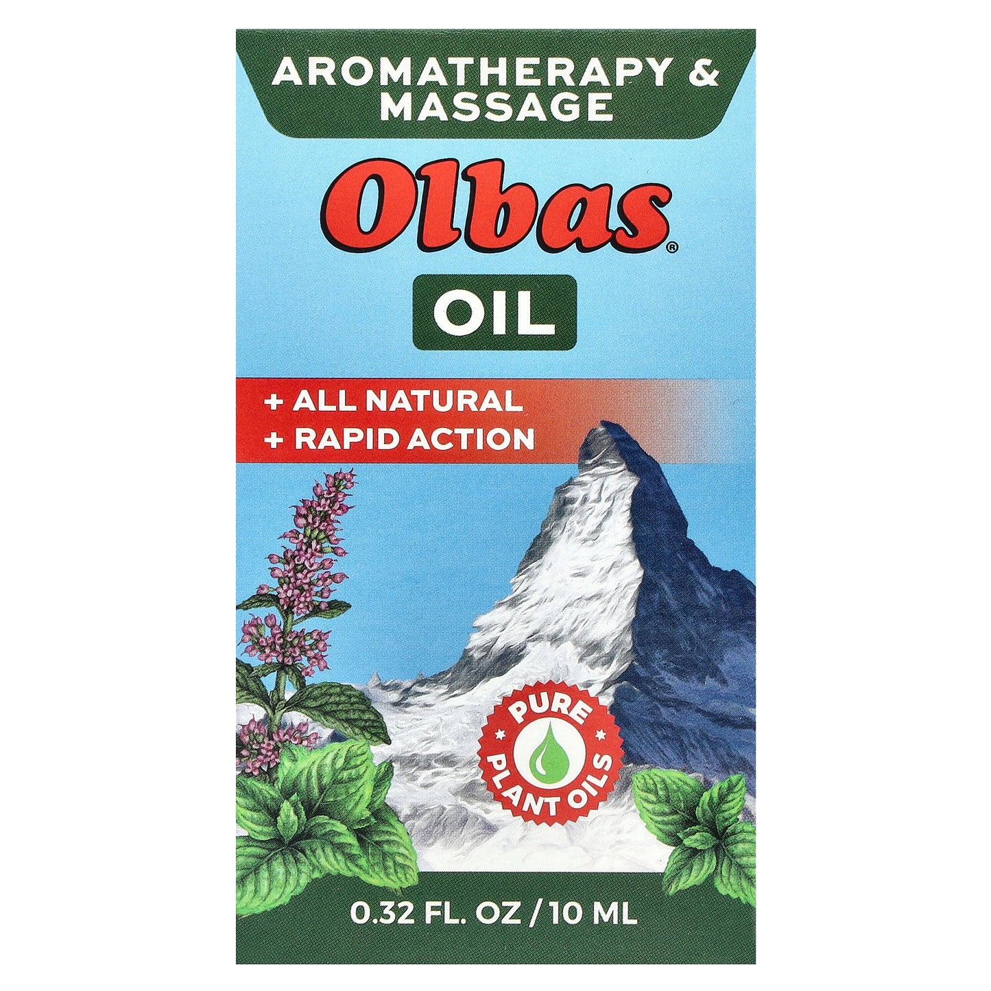 Olbas Therapeutic, Aromatherapy & Massage Oil, 0.32 fl oz (10 ml)