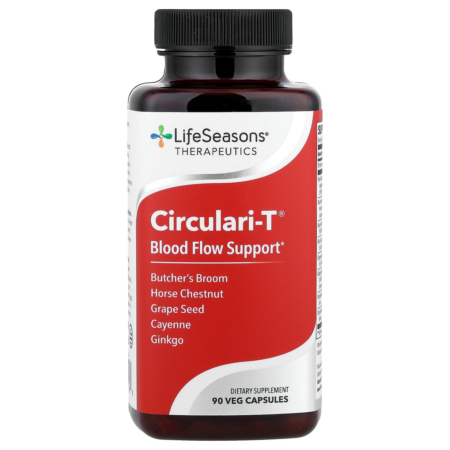 LifeSeasons, Circulari-T®, Blood Flow Support, 90 Veg Capsules
