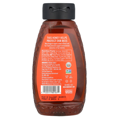 Wholesome Sweeteners, Fair Trade Organic Honey, 16 oz (454 g)