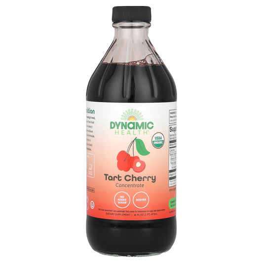 Dynamic Health, Tart Cherry Concentrate, Glass, 16 fl oz (473 ml)