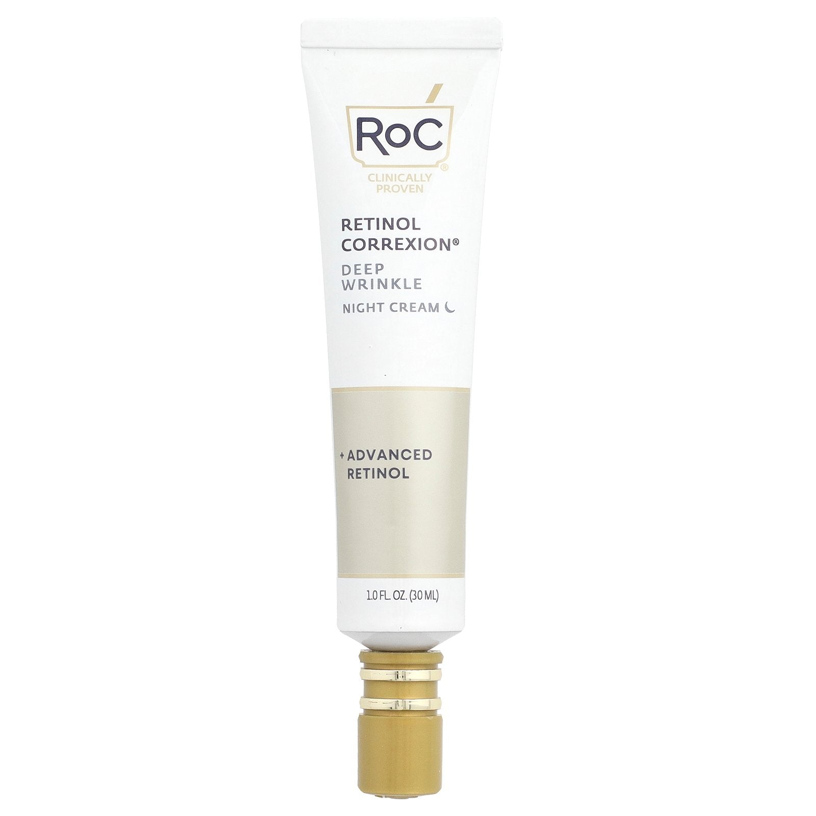 RoC, Retinol Correxion®, Deep Wrinkle Night Cream, 1 fl oz (30 ml)