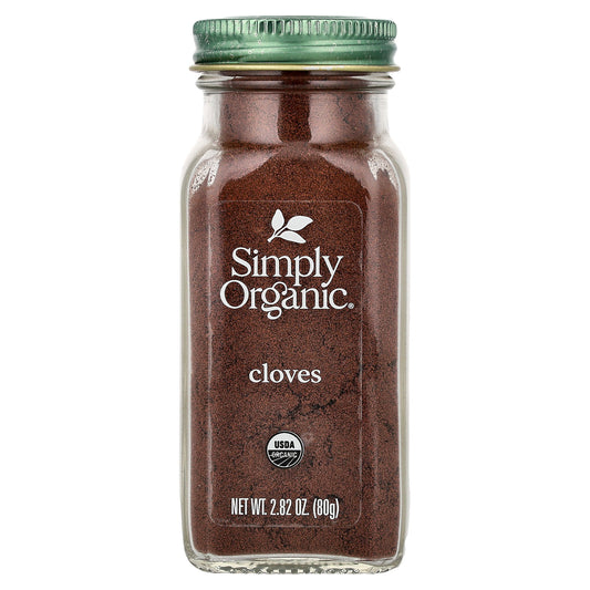 Simply Organic, Cloves, Ground, 2.82 oz (80 g)